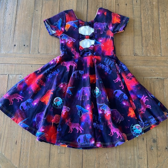 Threaded love save the animals twirl dress - Picture 3 of 5